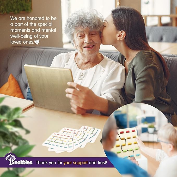 Dementia Activities for Seniors - Activity Kits for Dementia Patients - Memory Games for Seniors with Dementia - Dementia Products - Alzheimers Activities - Puzzles for Dementia Patients
