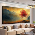 Suconvng Wall Art For Living Room Prints Tree Of Life Gold Landscape Canvas Art Wall Decor Large Wall Art Print Painting Picture For Bedroom Hotel Aesthetic Home Decor Artwork 29 X 58 Inch