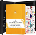 Clever Fox Dated Planner Premium 2026 – Weekly Agenda for Planning & Time Management –Notebook with Habit Tracker & To-do List (Amber Yellow)