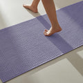 Bathroom Runner Rugs, Long Bath Mat Runner Washable Thin Quick Dry Low Pile Bathroom Runner Rugs Non Slip, Lavender 16"x60"
