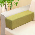 Couch Arm Rest Pillow, High Density Foam Armrest Cushion Removable Pillowcase Washable Elbow Support, Thicken High Density Foam Pad for Recliner Sofa, Bed, Armchair(Green,21.7X5.9X5.9in)