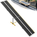VNN Portable Wheelchair Ramp 12FT, Seamless Non-Slip Aluminum Material Handling Ramps for Wheelchairs for Home, Wheelchair Ramps for Home Steps, Aluminum Loading Dock Plates