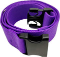 Gait Belt with Plastic Buckle by LiftAid - Transfer and Walking Aid with Belt Loop Holder for Assisting Therapist, Nurse, Home Care - 60"L x 2"W (Purple)