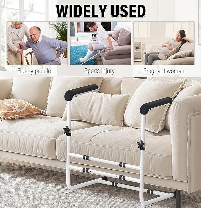 Stand Assist Aid for Elderly to Get Up from Couch - Adjustable Fall Prevention Standing Aid, 450 lbs Capacity for Seniors, Pregnancy & Disabled