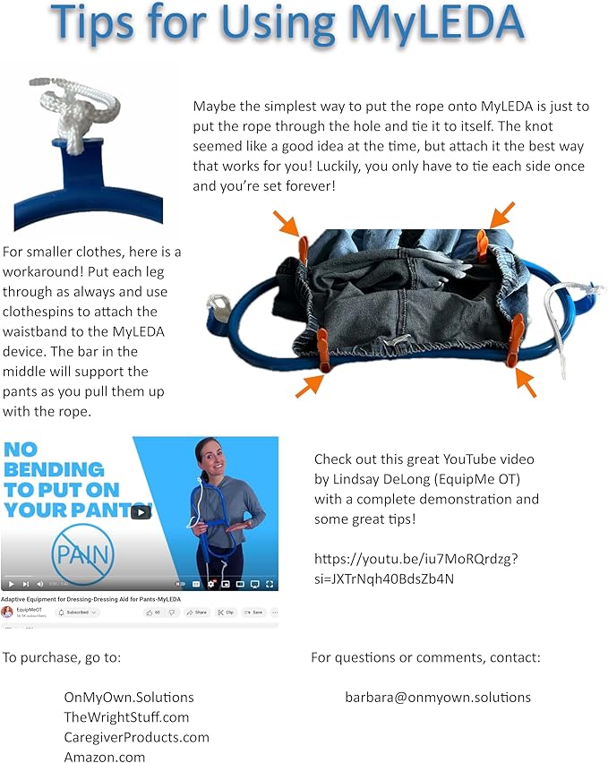 Lower Extremity Dressing Aid (MyLEDA)
