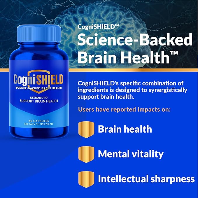 Brain Health Supplement - 60 Count – The Combination is Designed to synergistically Support Brain Health