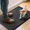 Entry Mat, Upgraded Non-Slip Inside Door Mats for Home Entrance, Ultra-Thin Super Absorbent, Machine Washable Indoor Door Mats for Front Back Door, Shoes, Paws, 1'5" x 2'6"