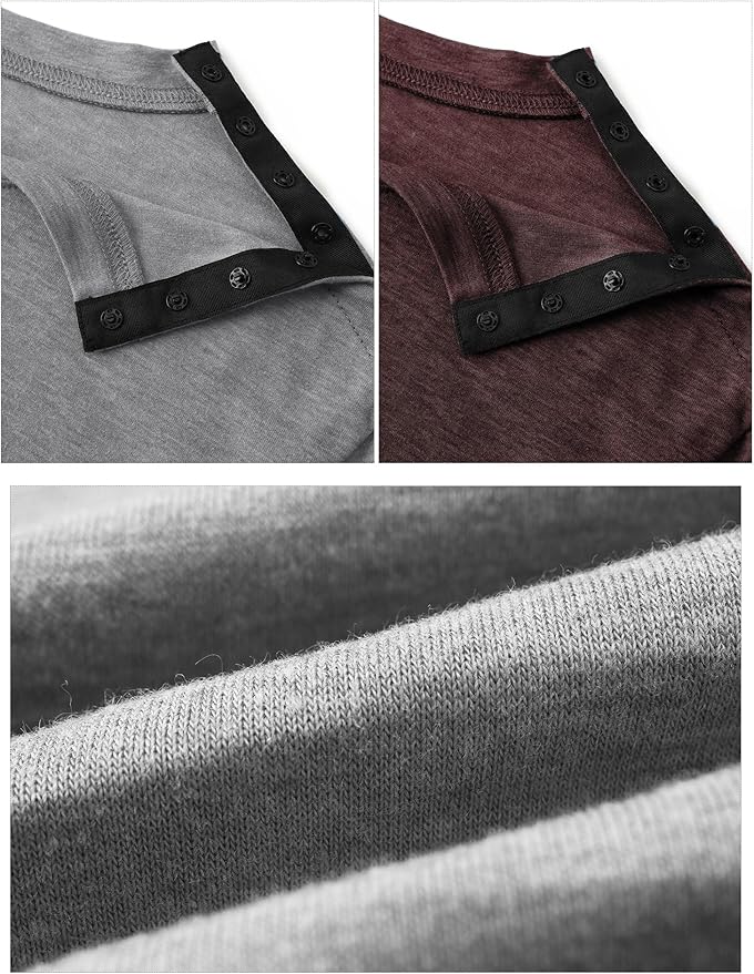 Men's Post Shoulder Surgery Recovery Shirts Tear Away Short Sleeve Full Open Side Snap Dialysis Chemo Clothing