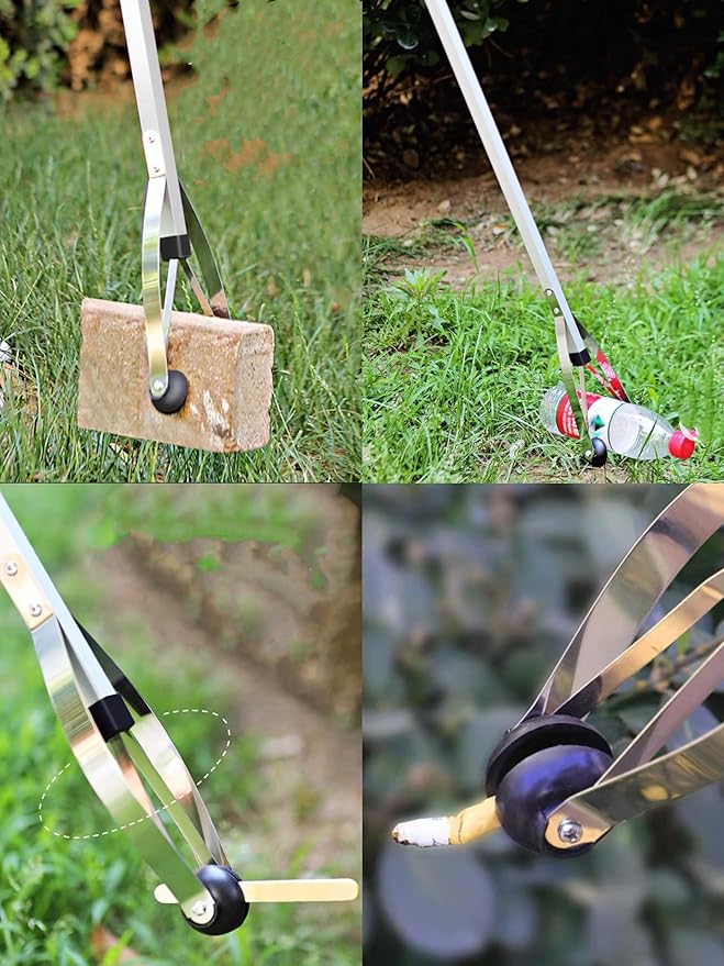 32 inch Extend Grabber Reacher Tool Gardening Tools Mobility Aid Pick Up Tool Trash Upper Grabber Pickup Hand Tools- 2Packs