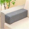 Couch Arm Rest Pillow, High Density Foam Armrest Cushion Removable Pillowcase Washable Elbow Support, Thicken High Density Foam Pad for Recliner Sofa, Bed, Armchair(Dark gray,19.7X7.9X7.9in)