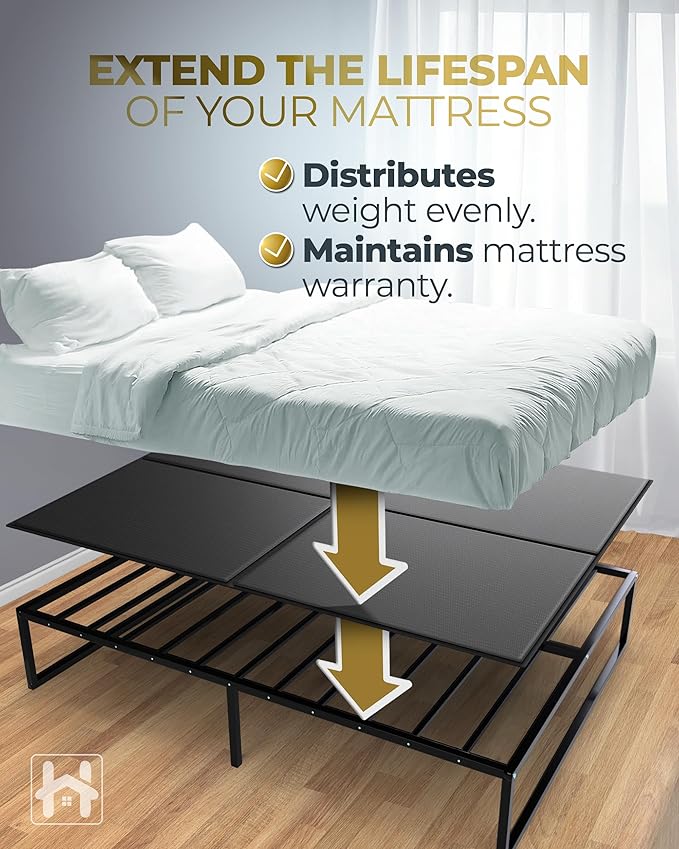 Premium 10mm Full XL Size Bunkie Board (54" x 80") – Slim Low-Profile Mattress Support – Quiet, Moisture-Resistant, Lightweight Bed Board for Platform & Slatted Frames