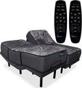 iDealBed iQ5 Luxury Hybrid Mattress and Adjustable Bed Sleep System, Pressure Relief Sleep, Zero Gravity, Anti-Snore, Custom Comfort Positions (Split King, Luxury Firm (Medium Firm) + 4i Custom)