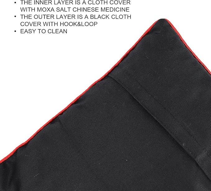 Wormwood Moxibustion Salt Bag, Waist Body Hot Compression Bag Hot Pack, Improve Neck and Shoulder Pain and Physical Fatigue for Home Office