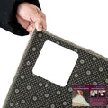 Rug Gripper for Hardwood Floors No Damage, Carpet Tape for Area Rugs Reusable Kitchen Non Slip Rug Pads