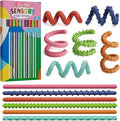 Sensory Fidget Toys for Kids Adults,12PCS Flexible Fidget Sticks for Stress Anxiety Autistic ADHD, Calm Down Travel Airplane Classroom Students Prizes Toys, Stocking Stuffers for Teens Boys Girls