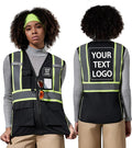 AYKRM 11 color Ladies High Vis Reflective Safety Vest for Women