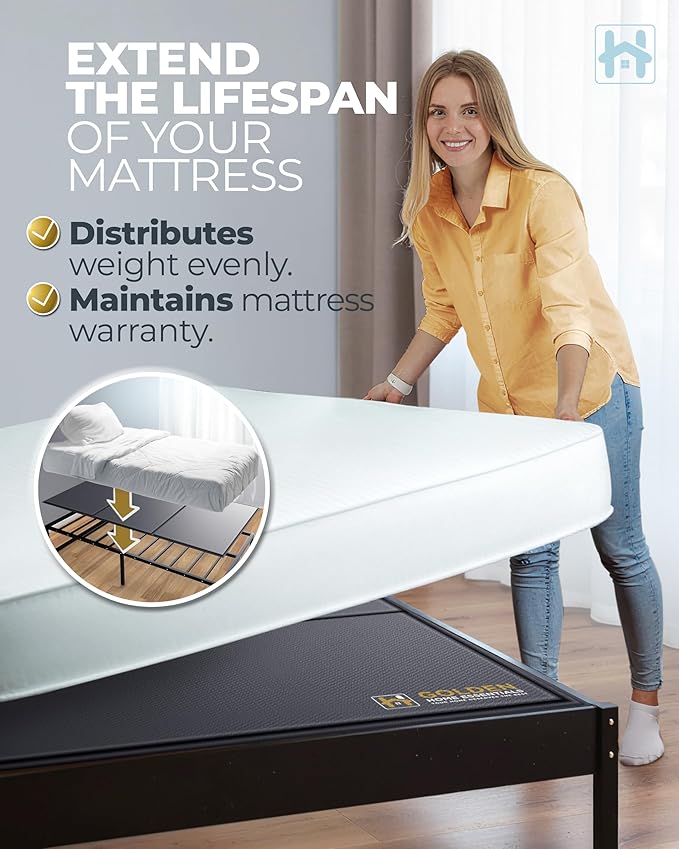 Premium 10mm Twin XL Size Bunkie Board (38" x 79") – Slim Low-Profile Mattress Support – Quiet, Moisture-Resistant, Lightweight Bed Board for Platform & Slatted Frames