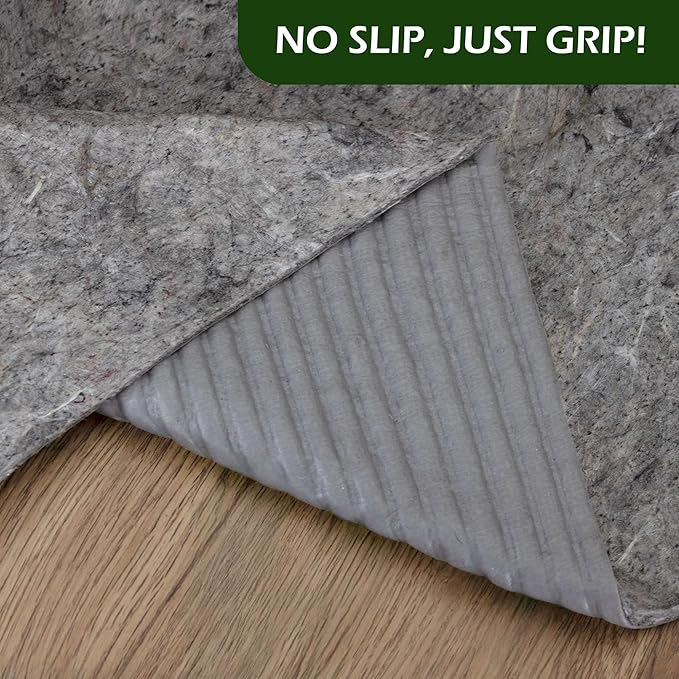 Waterproof GATORGRIP Non-Slip Rug Pad, 9x12, Pet-Friendly, Safe for All Floors, Made in The USA, Low-VOC