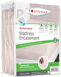 Guardmax Jersey Knitted Full XL Zippered Mattress Encasement - Waterproof & Bed Bug Proof Mattress Protector - Comfortable, Soft, and Noiseless Zippered Bedding - Dust Mite P0roof (54 x 80 x 12)