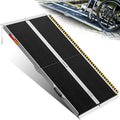 VNN Portable Wheelchair Ramp 5FT, Seamless Non-Slip Aluminum Ramps for Wheelchairs for Home, Handicap Wheelchair Ramps for Home Steps, Aluminum Loading Dock Plates