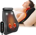 Snailax Shiatsu Lower Back Neck Massager with Heat, Kneading Back Massager for Back Pain Relief Deep Tissue, Vibration Massage Pillow Ideal Gifts for Men Women Mom Dad