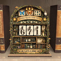 Custom Fantasy Books Read This Year Counter, Reading Book Tracker Sign, Valentines Day Bookish Gift for Women, Book Lovers, Librarians, Writers, Teachers, Bookshelf Accessories, Bookclub Decor