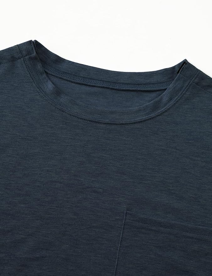 Men's Post Shoulder Surgery Recovery Shirts Tear Away Short Sleeve Full Open Side Snap Dialysis Chemo Clothing