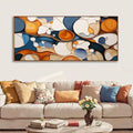 Mofutinpo Large Abstract Canvas Wall Art - Framed Wall Decor for Living Room, Bedroom, Office - Modern Colorful Wall artwork, Bedroom Aesthetic Room Decorations, Oil Painting pictures