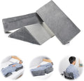 Fanwer Bed Wedges & Body Positioners for Elderly (3 in 1),40 Degree Triangle Wedges for Bed Positioning,Triangle Pillow for After Surgery, Wedges for Bedsores,Wedge Pillow for Positioning