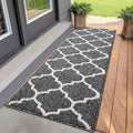OLANLY Indoor Door Mat, 59x20, Non-Slip Absorbent Resist Dirt Entrance Mat, Washable Low-Profile Inside Floor Doormats for Entryway, Black