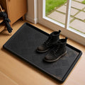Rubber Boot Tray, Shoe Tray for Entryway, Multipurpose Boot Mat, Shoe Mat Indoor and Outdoor, 16x27.5,Black
