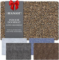 Premium Microfiber Indoor Door Mat – 36"x60" Washable Entry Mat, Non-Slip, Waterproof Backing, Super Absorbent, Low Profile Entryway Doormat for Indoor Entrance