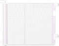 200 inches Extra Wide Retractable Baby Gate, 41.5 inches Tall Mesh Safety Gate for Oversized Openings, Living Rooms, Patios, Child & Pet Barrier for Indoor Outdoor Use, White