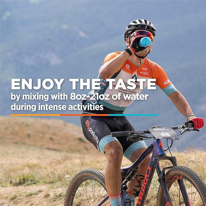 GU Energy Roctane Ultra Endurance Energy Drink Mix, Vegan, Gluten-Free, Kosher, Caffeine- Free, and Dairy-Free n-the-Go Energy for Any Workout, Assorted Flavors, 10 Single Serve Travel Size Packets