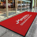 ALLEVI Custom Door Mat Commercial Grade Area Rugs Entryway Carpets Personalized Logo Text 7'X 5' 6MM Thick Welcome Indoor Outdoor Floor Mat for Office Home Kitchen Garden