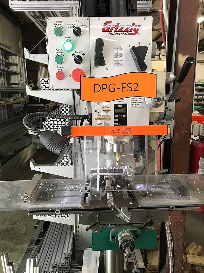 ATS Safety, Drill Press Guard - LARGE Econ-Series Drill Press Accessories, Part # DPG-ES2