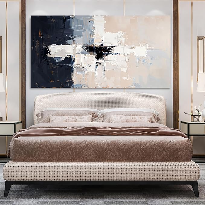 Abstract Wall Art Decor Oversized Wall Art Pictures for Living Room Oversized Black and White Wall Art Decor Large Abstract Canvas Art Wall Decor Wall Art Prints Artwork for Walls Office Decor 39" X 78"