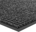 Front Door Mat, Heavy Duty Indoor Outdoor Doormat for Entryway, 60" x 48" Low Profile Outdoor Mats for Home Entrance, Stain and Fade Resistant Welcome Mat for High Traffic Area, Black