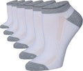 Tipi Toe Women’s 6-Pack Athletic Cushioned Running Ankle Socks – Soft, Breathable Fabric with Arch Support for Comfort