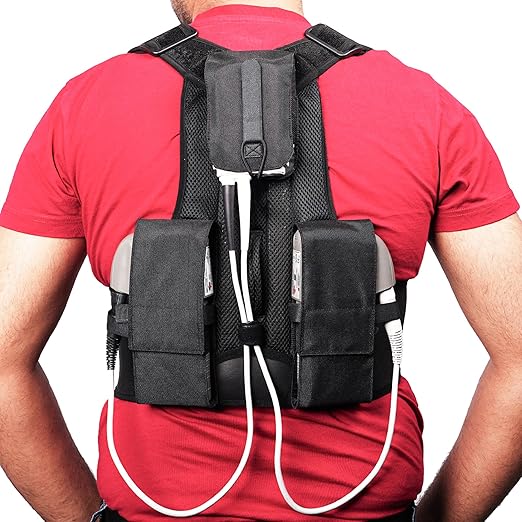 LVAD Active Pack – Posture-Correcting LVAD Support Vest | Comfortable and Functional for Active Lifestyles (Small/Medium)