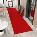 Ottomanson 2' x 50' Hallway Runner with Scraper Pile - Extra Durable Non-Slip Rug Mat for Indoor & Outdoor Use - Ideal for Kitchen, Entryway, Patio & Garage - High-Traffic Carpet, Red