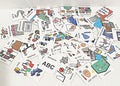 60 Loose Laminate Cards Add Ons -Great Visual Tools for Structure at Home, School & in The Community -. (Extra Loose Cards, Reinforcers,School Act,Outings (60Cards)