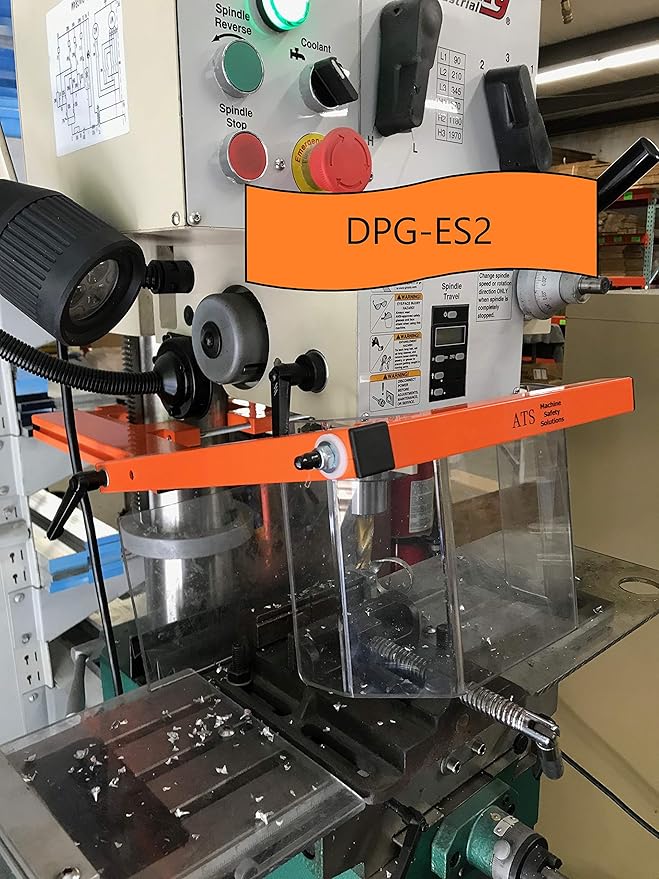 ATS Safety, Drill Press Guard - LARGE Econ-Series Drill Press Accessories, Part # DPG-ES2