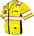 KwikSafety - Charlotte, NC - Men's & Women's Class 3 Safety Vest PPE Hi Vis Reflective ANSI OSHA