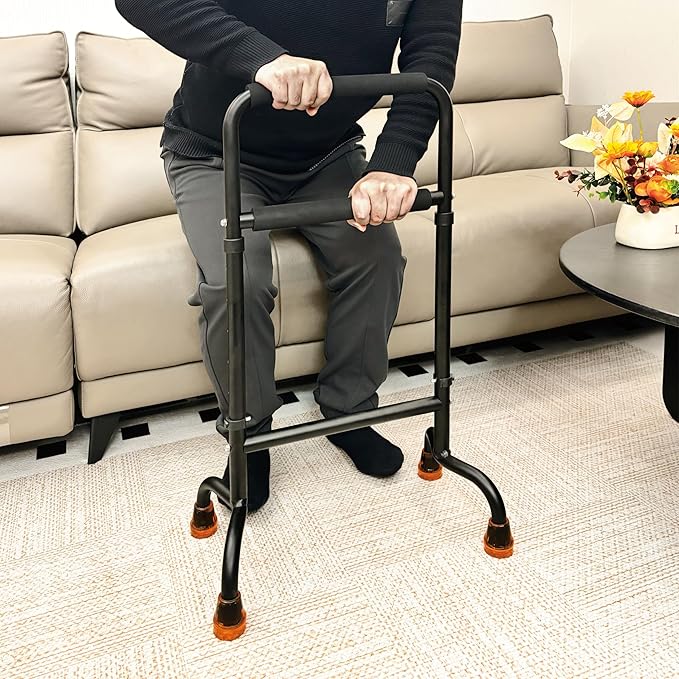 Stand Assist for Chair & Couch - Height Adjustable Mobility Aid for Seniors, Lightweight Aluminum Frame with 450lb Capacity