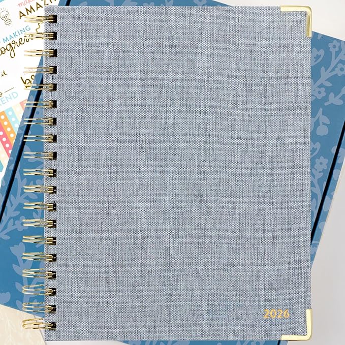 PPP Work Planner 2026 | 12-Month Weekly Calendar (Start Monday) | Vertical Weekly Layout | Monthly Review Pages | Budgeting & Goal Tracker Pages | Customizable Checklists for Routines & Daily Goals