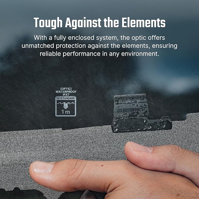 OSIGHT SE 6 MOA Green Dot Enclosed Micro Sight with RMSc/K Footprint, Parallax-Free Durable Optic for Subcompact Setups