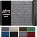 GORILLA GRIP Waterproof Traffic Guard Door Mat, 60x36, Heavy Duty Entryway Mats, Strong Rubber Back Commercial Utility Rugs for Office Hallway, Garage Floor and Home, Low Profile Carpet, Light Gray