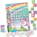 Unicorn Chart to Success| Magnetic Dry Erase| Daily Routine Responsibility Chore Chart for Kids| 80 Reward Tiles| 70 Tasks, Including Behavior and Self-Care| Fun Design for Girls| Raising a Star