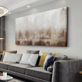 Abstract Wall Art Home Decor Wall Brown Canvas Print Wall Art Framed Modern Abstract Artwork for Living Room Bedroom Dining Room Home Office Decor 20"x40"